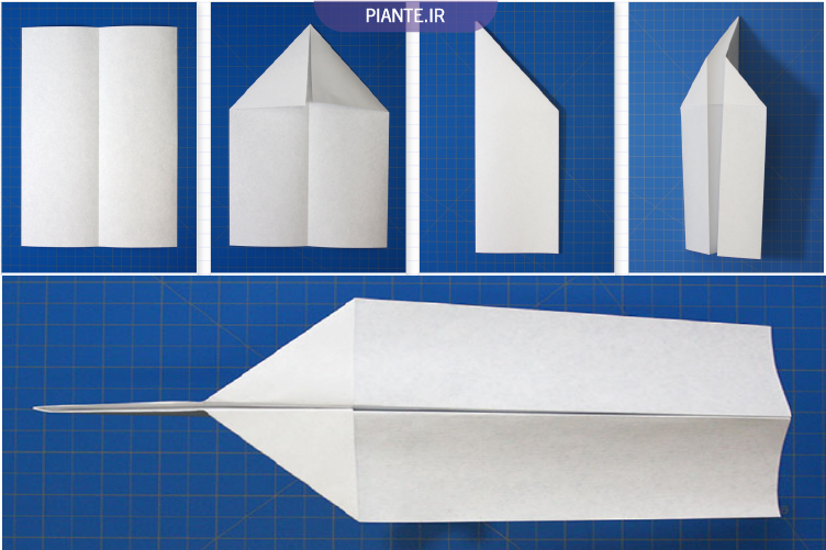  9 هواپیمای کاغذی ساده و خلاقانه