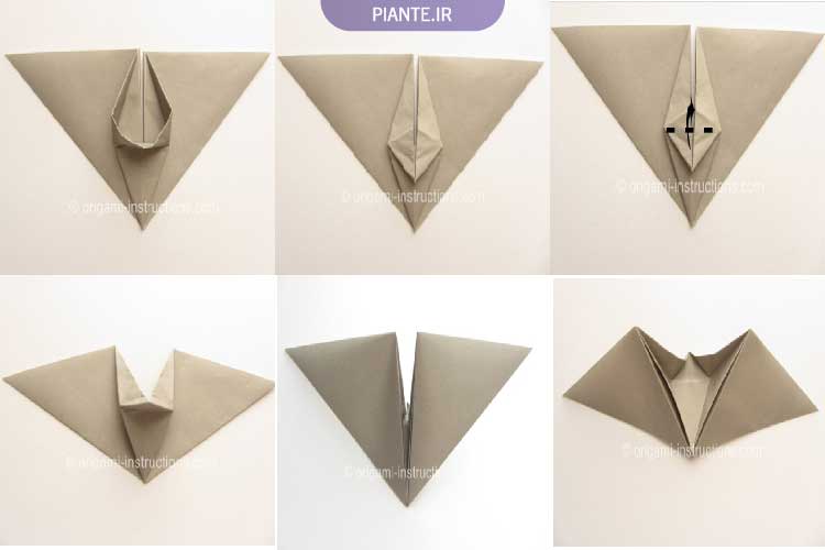 اوریگامی خفاش متحرک