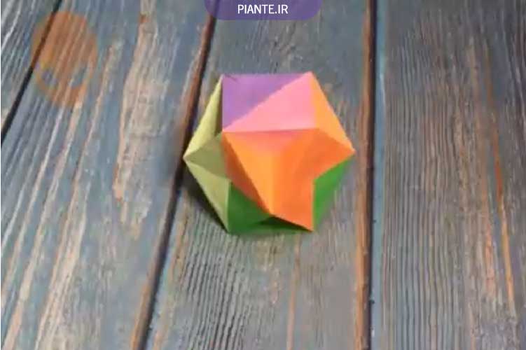 اوریگامی توپ سه بعدی بادی جادویی