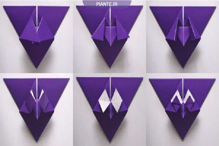 اوریگامی جغد ساده جدید