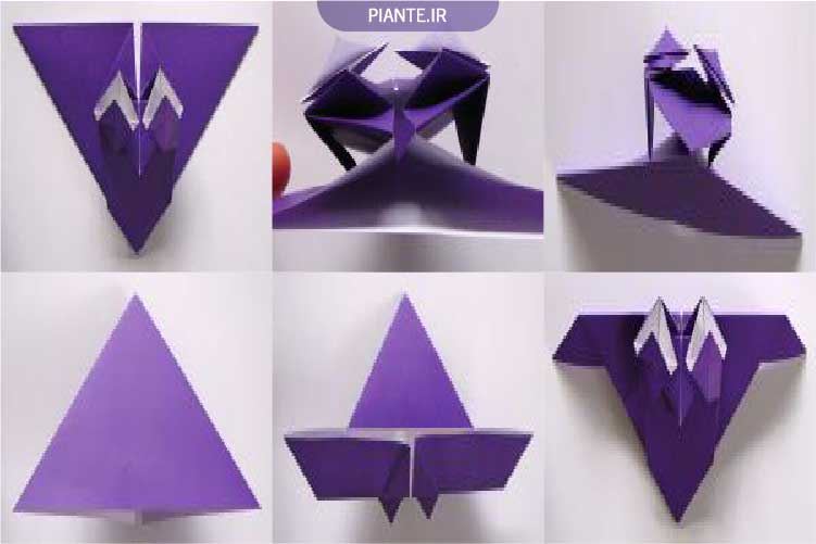 اوریگامی جغد ساده جدید